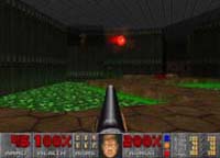 une photo d'Ã©cran de Doom sur Sega Saturn